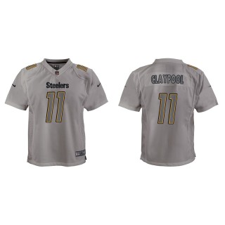 Chase Claypool Youth Pittsburgh Steelers Gray Atmosphere Game Jersey