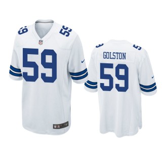 Dallas Cowboys Chauncey Golston White Game Jersey
