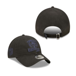 Men's Chicago Bears Black 2022 Sideline Adjustable 9TWENTY Hat