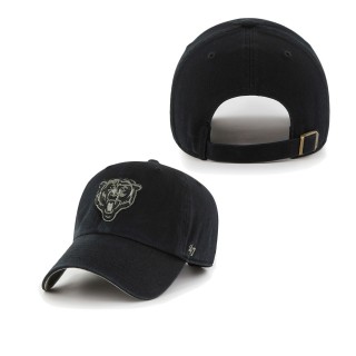 Men's Chicago Bears Black Ballpark Clean Up Adjustable Hat