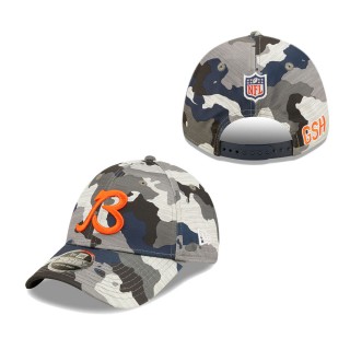 Men's Chicago Bears Camo 2022 NFL Training Camp Official Script 9FORTY Adjustable Hat