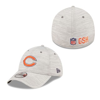 Men's Chicago Bears Gray 2022 NFL Training Camp Official Coach 39THIRTY Flex Hat