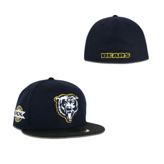 Chicago Bears Lightning 59FIFTY Fitted Hat