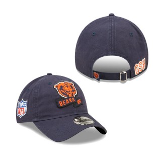 Men's Chicago Bears Navy OTC 2022 Sideline 9TWENTY Adjustable Hat