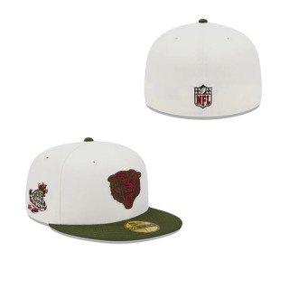 Chicago Bears Olive Branch 59FIFTY Fitted Hat