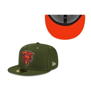 Chicago Bears Olive Pack 59FIFTY Fitted Hat
