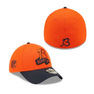 Men's Chicago Bears Orange SEC 2022 Sideline Flex Hat