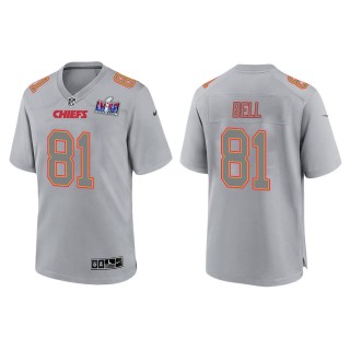 Chiefs Blake Bell Gray Super Bowl LVIII Atmosphere Fashion Game Jersey
