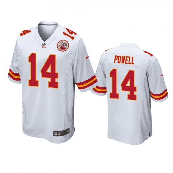Kansas City Chiefs Cornell Powell White Game Jersey