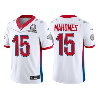 Patrick Mahomes Chiefs 2022 AFC Pro Bowl Game Jersey White