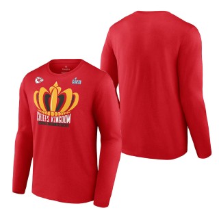 Men's Kansas City Chiefs Red Super Bowl LVII Champions Last Standing Long Sleeve T-Shirt
