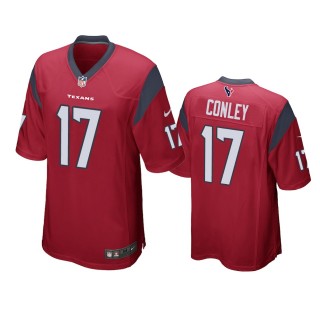 Houston Texans Chris Conley Red Game Jersey