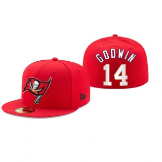 Tampa Bay Buccaneers Chris Godwin Red Omaha 59FIFTY Fitted Hat