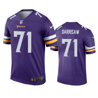 Minnesota Vikings Christian Darrisaw Purple Legend Jersey