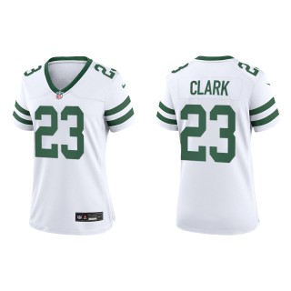 Chuck Clark Women's Jets White Legacy Game Jersey