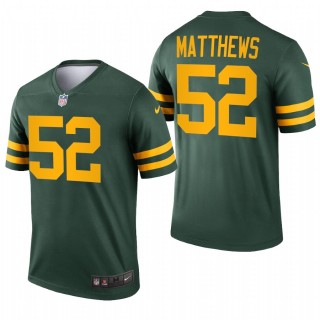 Packers Clay Matthews Throwback Green Legend Jersey