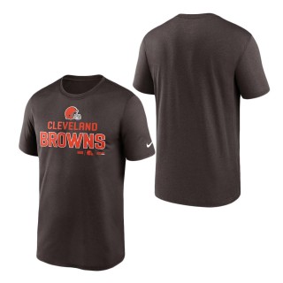 Cleveland Browns Brown Legend Community T-Shirt