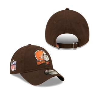 Men's Cleveland Browns Brown OTC 2022 Sideline 9TWENTY Adjustable Hat