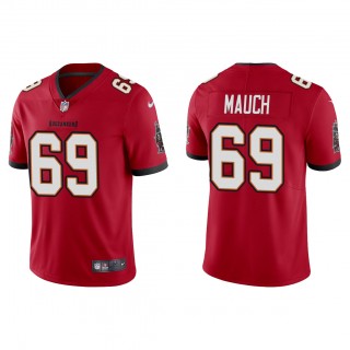 Cody Mauch Red 2023 NFL Draft Vapor Limited Jersey