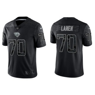 Cole Van Lanen Jacksonville Jaguars Black Reflective Limited Jersey