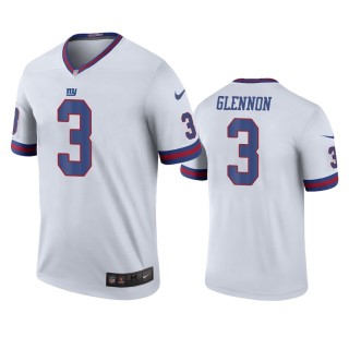 New York Giants Mike Glennon White Color Rush Legend Jersey