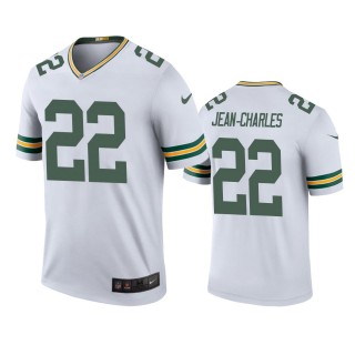 Green Bay Packers Shemar Jean-Charles White Color Rush Legend Jersey