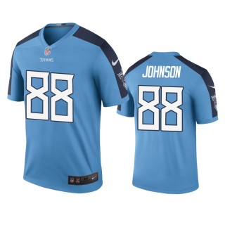Tennessee Titans Marcus Johnson Light Blue Color Rush Legend Jersey