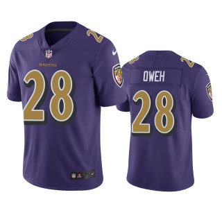 Color Rush Limited Baltimore Ravens Jayson Oweh Purple Jersey