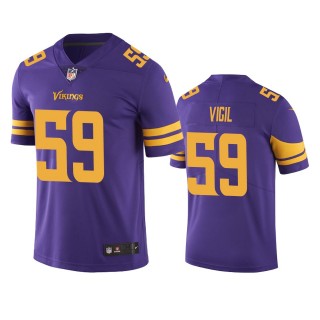 Color Rush Limited Minnesota Vikings Nick Vigil Purple Jersey