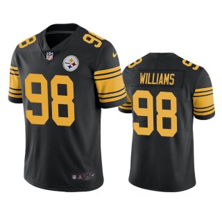Color Rush Limited Pittsburgh Steelers Vince Williams Black Jersey