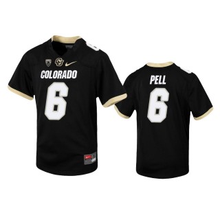 Colorado Buffaloes Alec Pell Black Replica Jersey