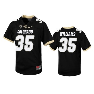 Colorado Buffaloes Mister Williams Black Replica Jersey