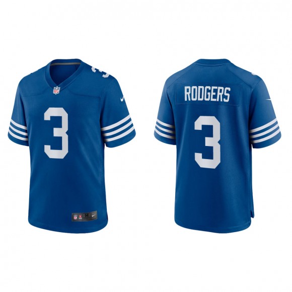Amari Rodgers Colts Royal Alternate Game Jersey