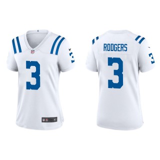 Women Amari Rodgers Colts White Game Jersey