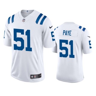Indianapolis Colts Kwity Paye White Vapor Limited Jersey