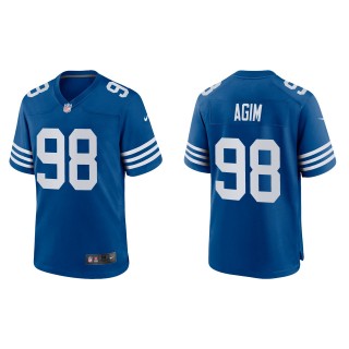 McTelvin Agim Colts Royal Alternate Game Jersey