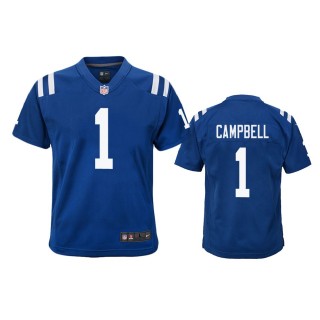 Indianapolis Colts Parris Campbell Royal Color Rush Game Jersey
