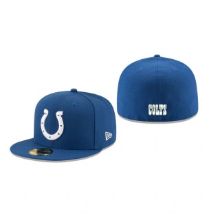 Indianapolis Colts Royal Omaha 59FIFTY Fitted Hat