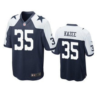 Dallas Cowboys Damontae Kazee Navy Alternate Game Jersey