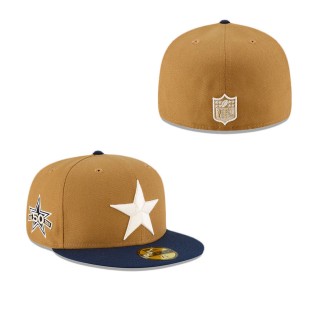 Cowboys Ivory Wheat 59FIFTY Fitted Hat