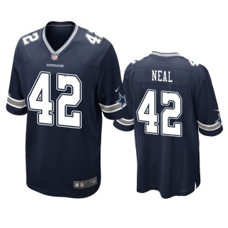 Dallas Cowboys Keanu Neal Navy Game Jersey