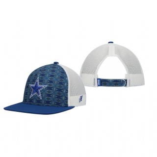 Dallas Cowboys Navy Pattern Snapback Hat
