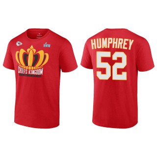 Creed Humphrey Kansas City Chiefs Red Super Bowl LVII Champions Last Standing T-Shirt