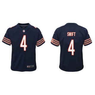 Youth D'Andre Swift Bears Navy Game Jersey