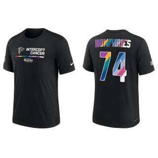 D.J. Humphries Arizona Cardinals Black 2022 NFL Crucial Catch Performance T-Shirt