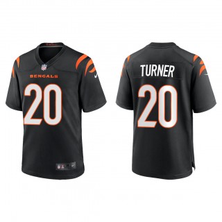 D.J. Turner Black 2023 NFL Draft Game Jersey