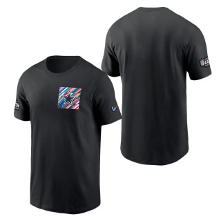 Dallas Cowboys Black 2023 NFL Crucial Catch Sideline Tri-Blend T-Shirt