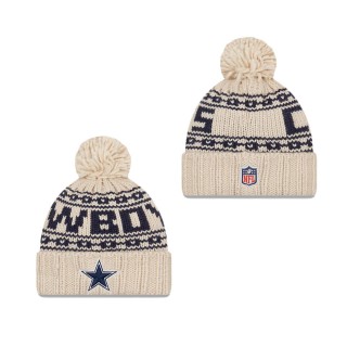 Dallas Cowboys Cold Weather Women's Pom Knit Hat