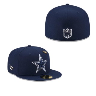 Dallas Cowboys x Paper Planes Navy Fitted Hat
