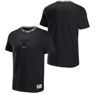 Men's Dallas Cowboys NFL x Staple Black Globe T-Shirt